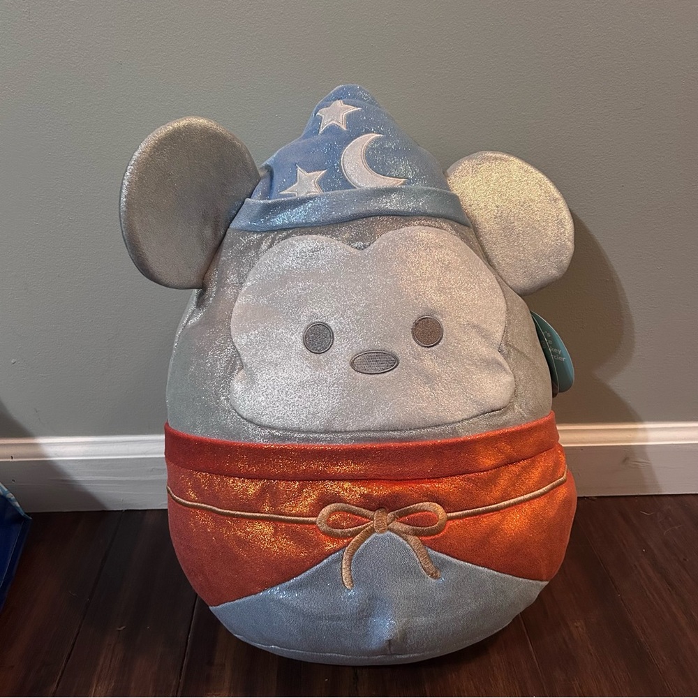RARE Squishmallow Mickey Mouse Sorcerer Apprentice Disney 100